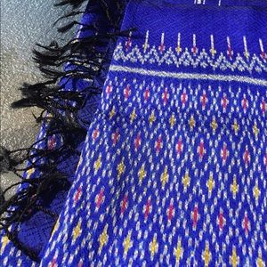 Thai Silk Handmade Sapphire  Blue